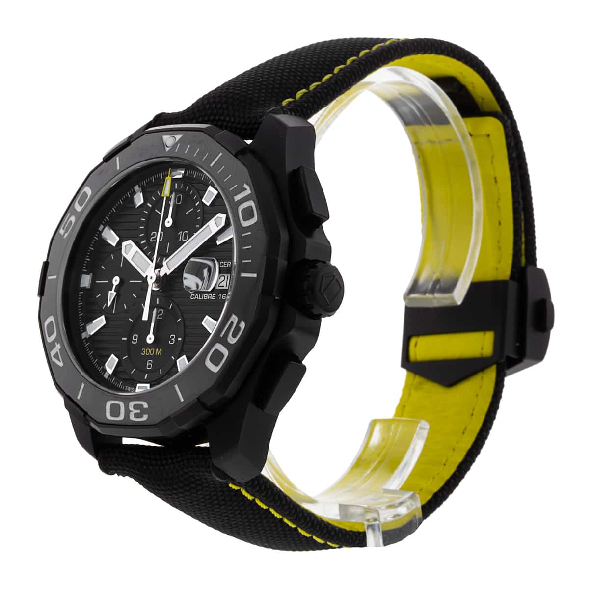 Pre Owned Tag Heuer Aquaracer CAY218A.FC6361 Watch Watchfinder Co